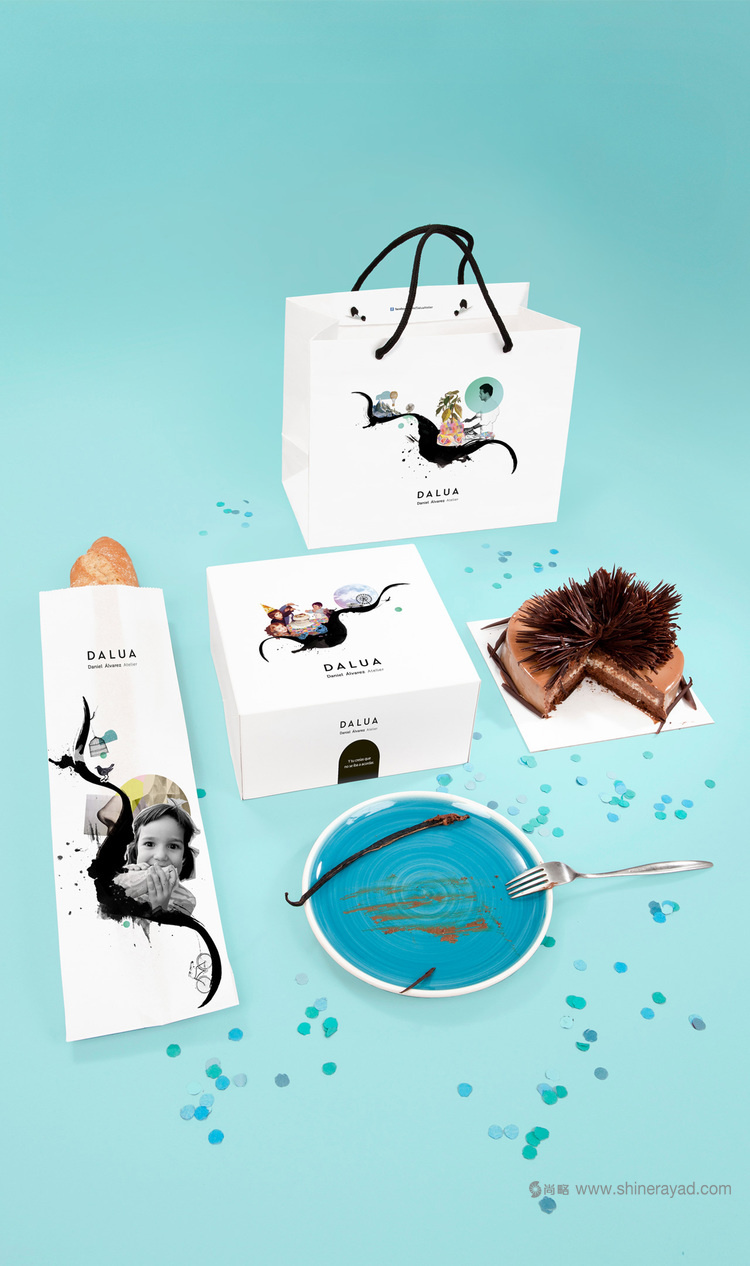 字母插畫系列 Dalúa 巧克力面包糕點(diǎn)包裝設(shè)計(jì)插畫設(shè)計(jì)-上海包裝設(shè)計(jì)公司包裝欣賞3