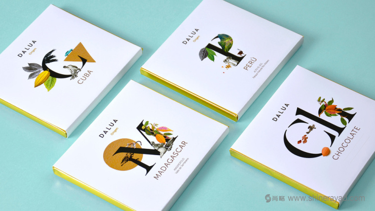 字母插畫系列 Dalúa 巧克力面包糕點(diǎn)包裝設(shè)計(jì)插畫設(shè)計(jì)-上海包裝設(shè)計(jì)公司包裝欣賞5