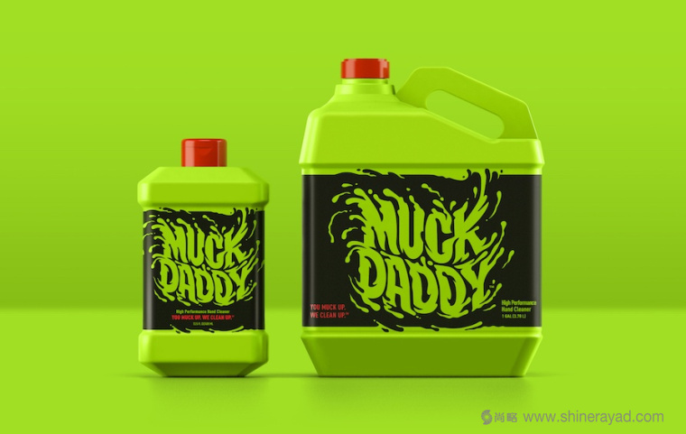 MUCK DADDY 汽車清潔劑汽車用品包裝設(shè)計3