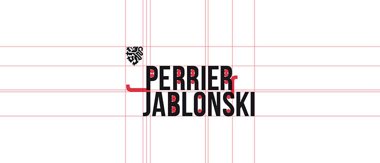 Perrier Jablonski 戰(zhàn)略營銷咨詢公司企業(yè)形象設(shè)計(jì)-logo設(shè)計(jì)標(biāo)準(zhǔn)化制圖