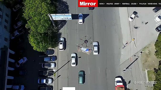 戶外營銷推廣活動(dòng)——格魯吉亞啤酒惡搞營銷“無人機(jī)高空吊床”篇