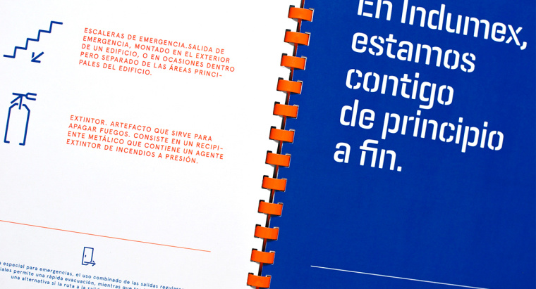 強(qiáng)烈的對(duì)比色品牌視覺案例——Indumex-五金店品牌視覺VI設(shè)計(jì)