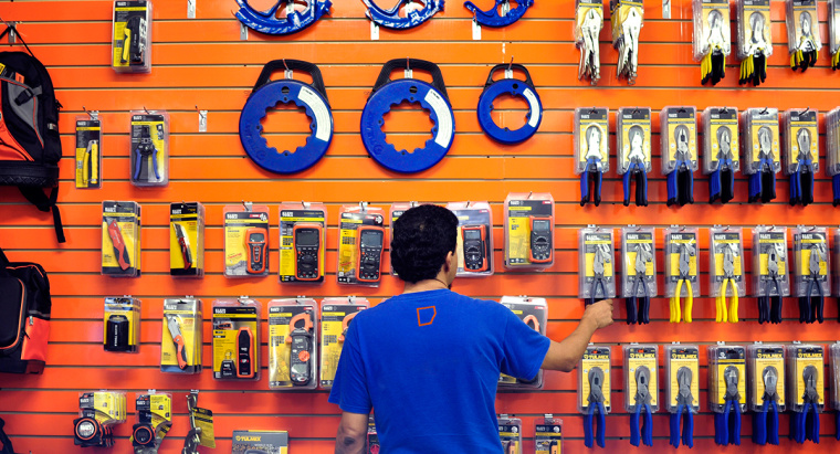 強(qiáng)烈的對(duì)比色品牌視覺案例——Indumex-五金店品牌視覺VI設(shè)計(jì)