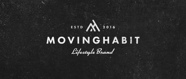 以經(jīng)典字體展現(xiàn)時髦的健身logo設(shè)計--上海logo設(shè)計公司