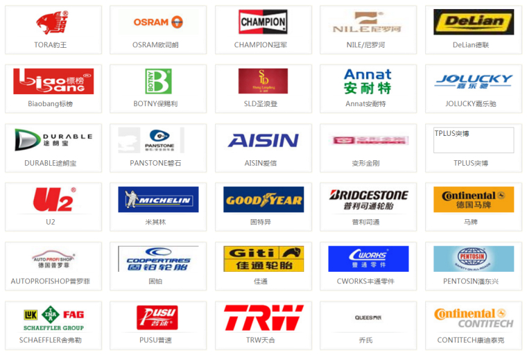 世界知名汽車配件品牌logo標(biāo)志設(shè)計(jì)圖片大全，汽配標(biāo)志圖片大全