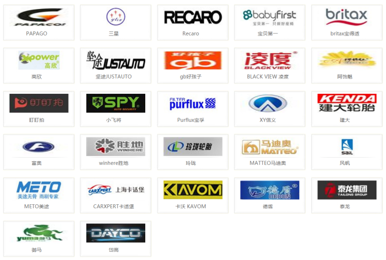 世界知名汽車配件品牌logo標(biāo)志設(shè)計(jì)圖片大全，汽配標(biāo)志圖片大全