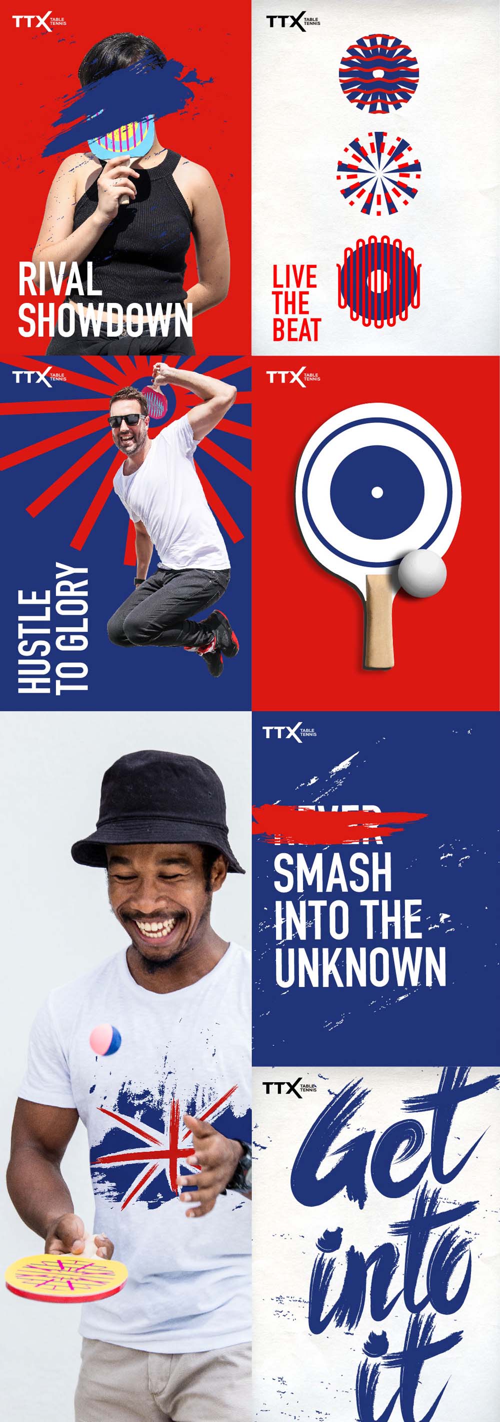 絢麗奔放的運(yùn)動(dòng)標(biāo)識(shí)logo設(shè)計(jì)--TTX乒乓球運(yùn)動(dòng)品牌形象設(shè)計(jì)