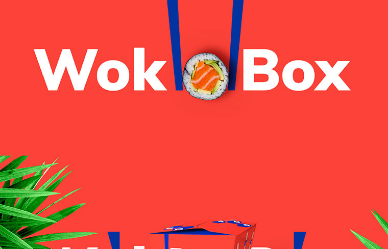 上海VI設(shè)計(jì)公司分享極具視覺沖擊力的Wok''''n''''Box 外賣餐飲品牌vi設(shè)計(jì)