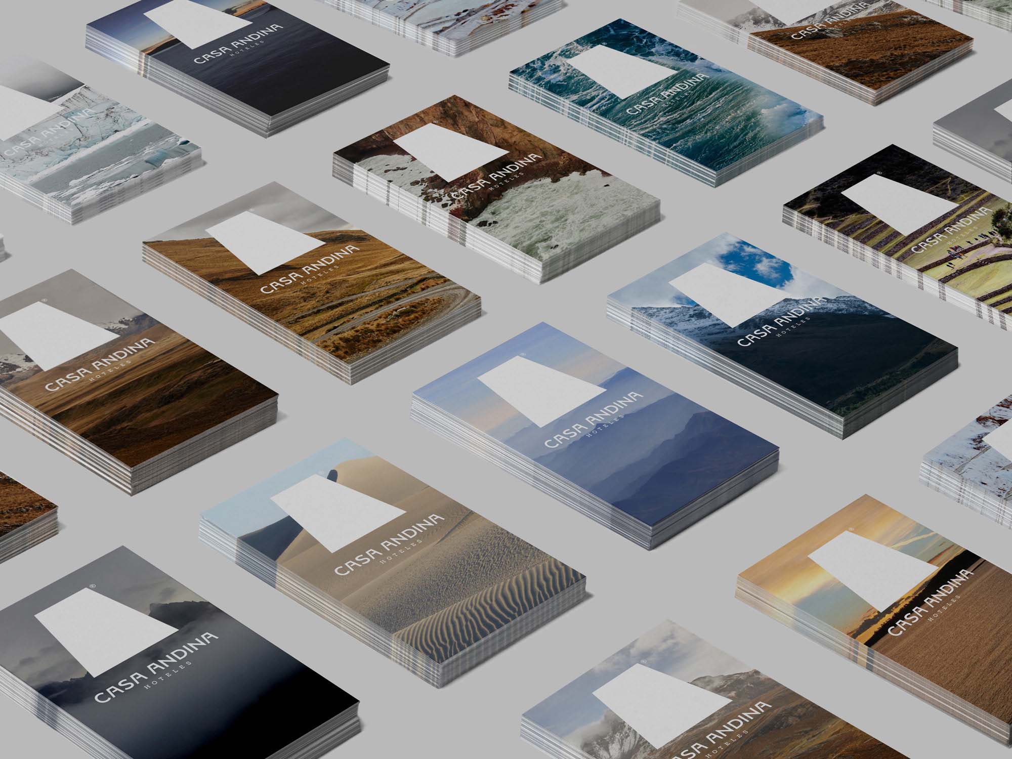 簡(jiǎn)約幾何圖形標(biāo)志及vi設(shè)計(jì)-Casa Andina旅游文化產(chǎn)業(yè)新品牌形象設(shè)計(jì)