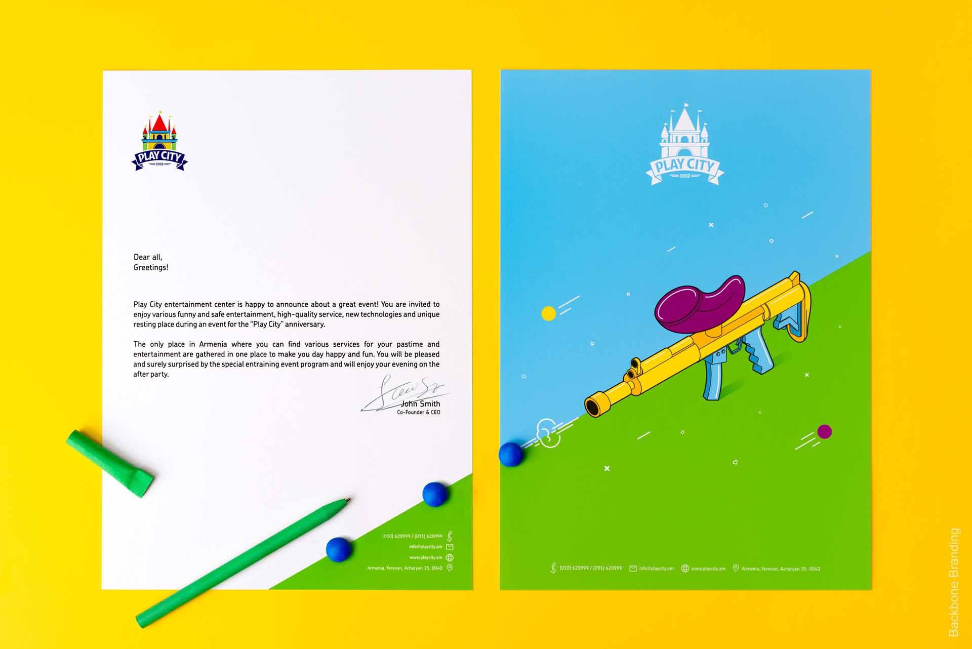 矢量圖畫風(fēng)格Play City 娛樂公園vi形象設(shè)計(jì)——展現(xiàn)游戲與現(xiàn)實(shí)交融