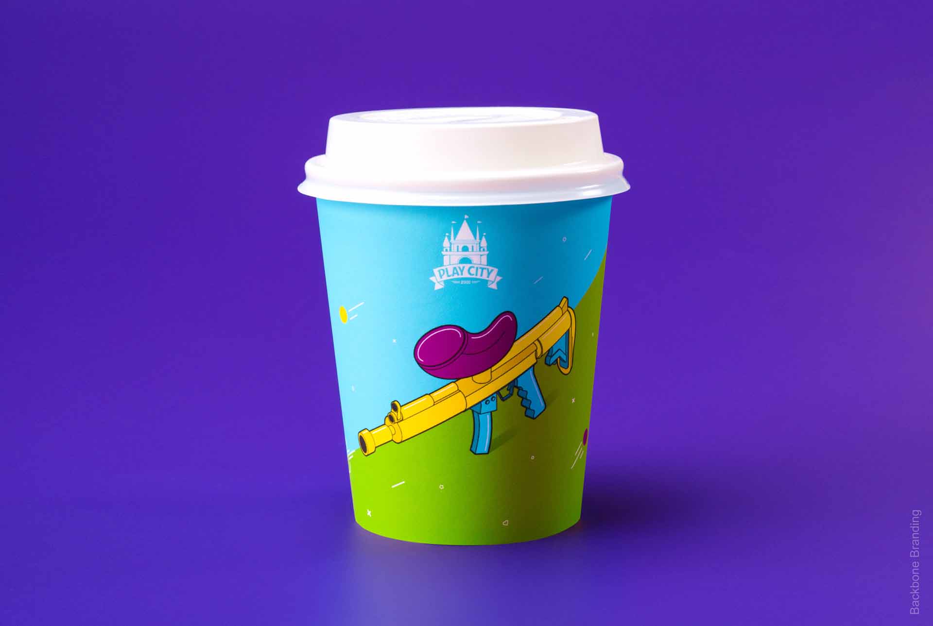 矢量圖畫風(fēng)格Play City 娛樂公園vi形象設(shè)計(jì)——展現(xiàn)游戲與現(xiàn)實(shí)交融