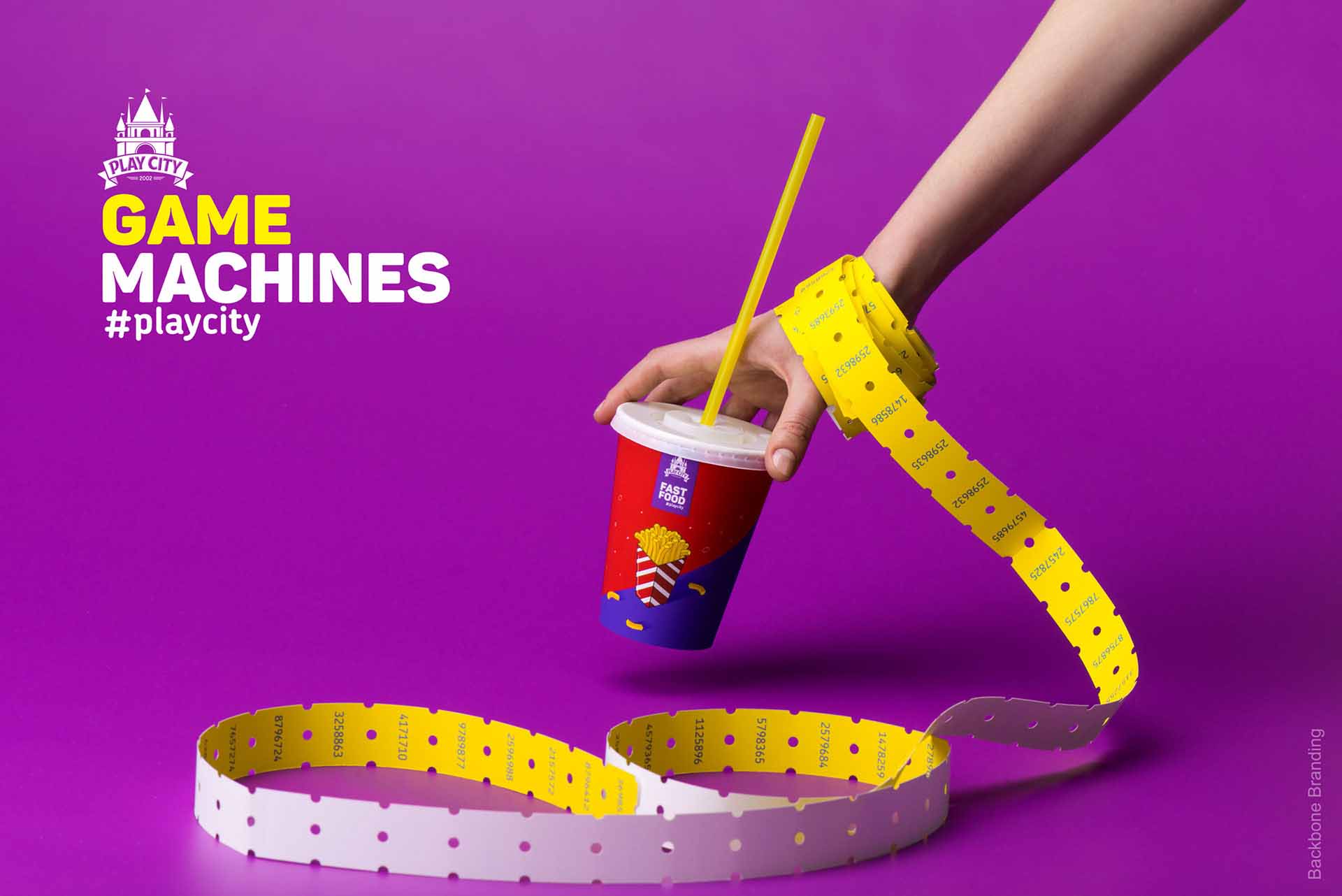 矢量圖畫風(fēng)格Play City 娛樂公園vi形象設(shè)計(jì)——展現(xiàn)游戲與現(xiàn)實(shí)交融