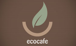 上海尚略logo設(shè)計公司分享：10個最佳的葉子logo設(shè)計-Eco Cafe Logo