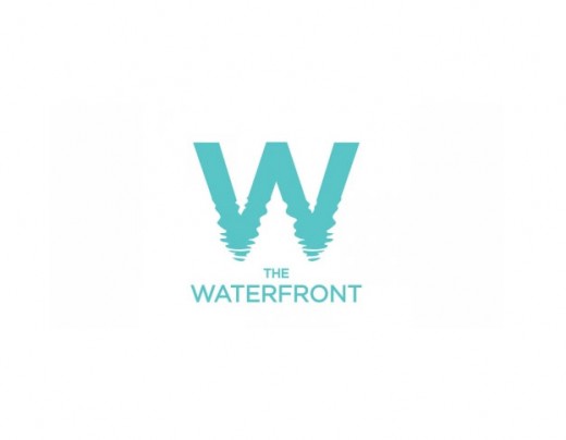 水標志設計圖片-w字母水標志設計