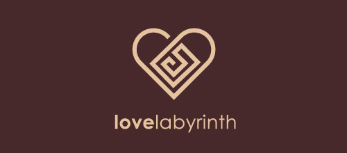 表達(dá)愛情愛心的心形logo設(shè)計(jì)-LOVELABYRINTH 表達(dá)愛情愛心的心形logo設(shè)計(jì)-LOVELABYRINTH