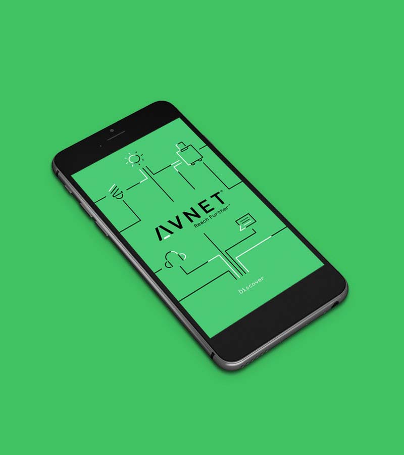 AVNET電子元件集團新品牌logo與視覺形象VI設(shè)計