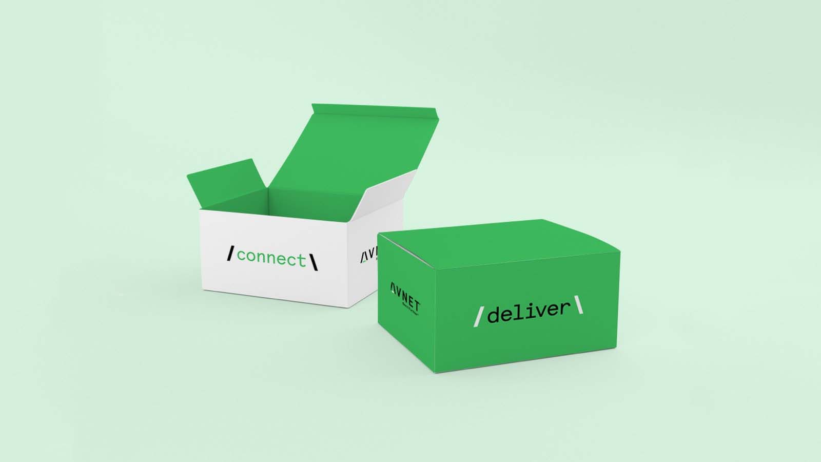 AVNET電子元件集團新品牌logo與視覺形象VI設(shè)計