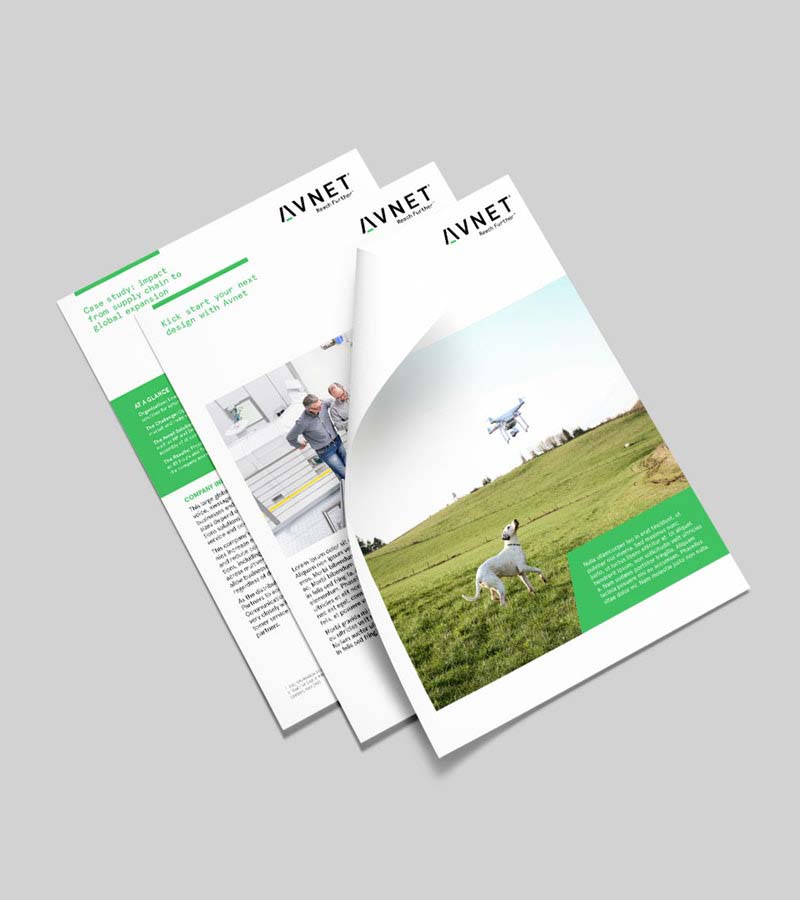 AVNET電子元件集團新品牌logo與視覺形象VI設(shè)計