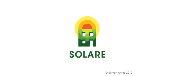 創(chuàng)意太陽logo設(shè)計(jì)靈感-SOLARE