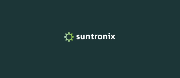 創(chuàng)意太陽logo設(shè)計(jì)靈感-sunTronix