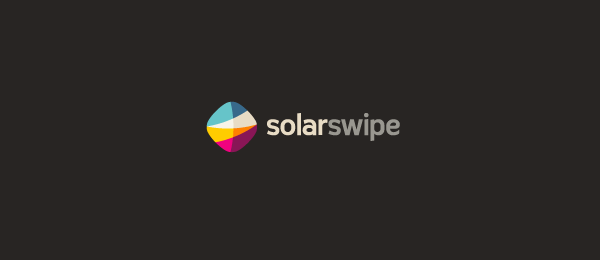 創(chuàng)意太陽logo設(shè)計(jì)靈感-Solarswipe太陽能標(biāo)志