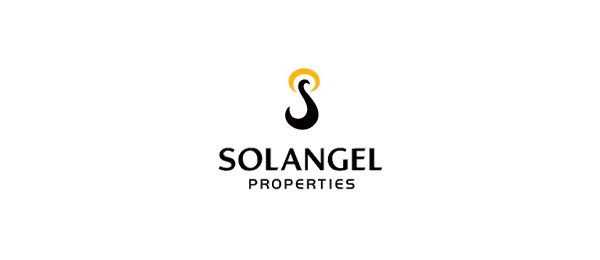 創(chuàng)意太陽logo設(shè)計(jì)靈感-Solangel字母S+太陽logo