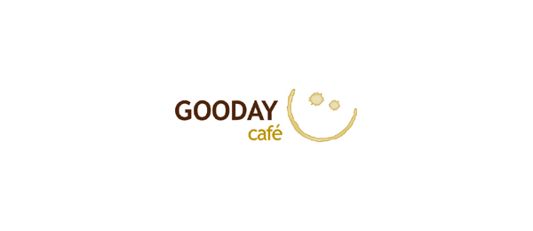 創(chuàng)意太陽logo設(shè)計(jì)靈感-Gooday咖啡廳logo
