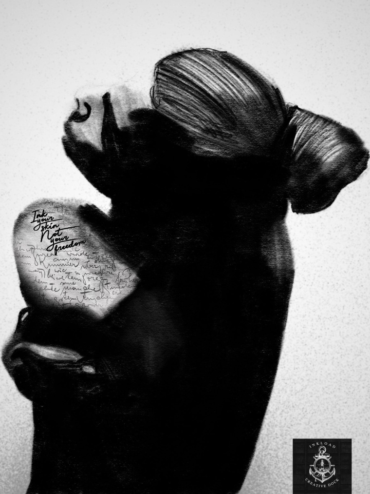 InkLoad Creative Dock藝術(shù)創(chuàng)意公司平面創(chuàng)意廣告“紋身”篇