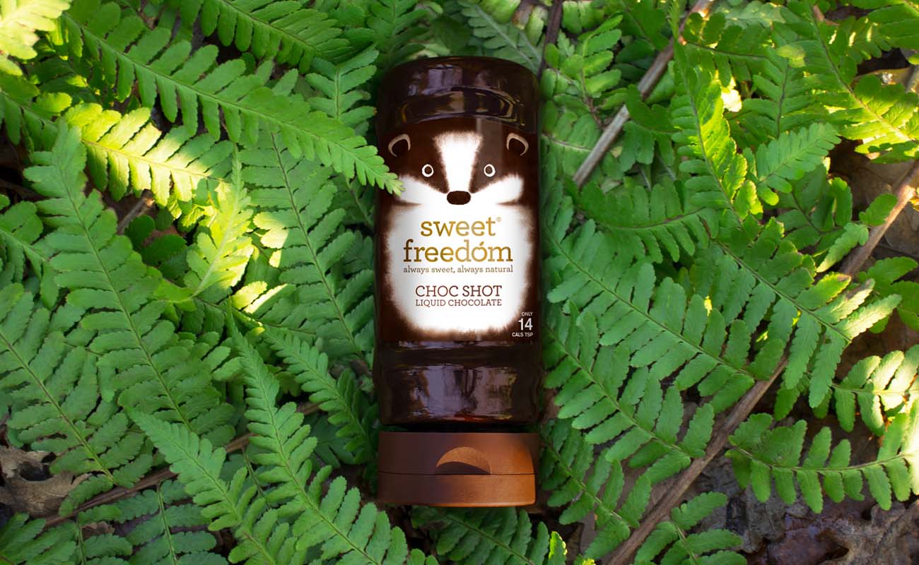 甜蜜的自由天然水果糖漿包裝設(shè)計(jì)，利用動(dòng)物表現(xiàn)產(chǎn)品適合糖尿病患者的特性