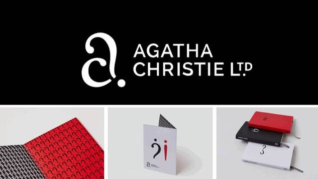 正負(fù)空間logo-Agatha 出版公司logo設(shè)計