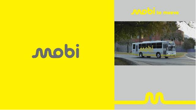 文字商標(biāo)logo-Mobi（公共交通系統(tǒng)品牌視覺設(shè)計）logo設(shè)計