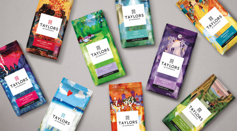 Taylors of Harrogate 邀請(qǐng)三位藝術(shù)家創(chuàng)作的茶葉包裝設(shè)計(jì)賞析 Taylors of Harrogate 邀請(qǐng)三位藝術(shù)家創(chuàng)作的茶葉包裝設(shè)計(jì)賞析