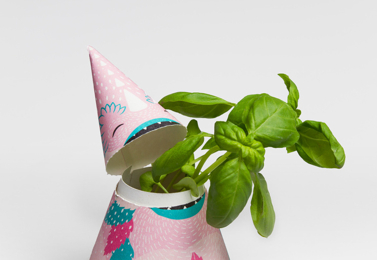 冰淇淋蛋筒造型兒童茶葉創(chuàng)意包裝設(shè)計(jì)-上海包裝設(shè)計(jì)公司設(shè)計(jì)欣賞