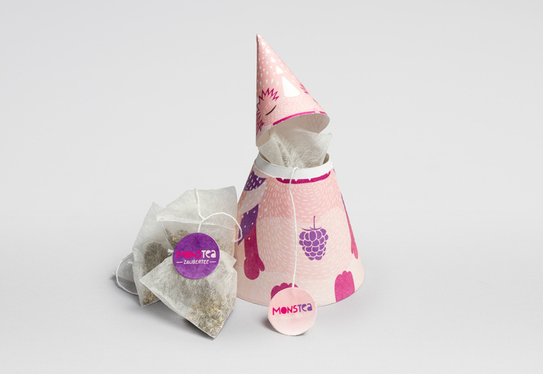 冰淇淋蛋筒造型兒童茶葉創(chuàng)意包裝設(shè)計(jì)-上海包裝設(shè)計(jì)公司設(shè)計(jì)欣賞