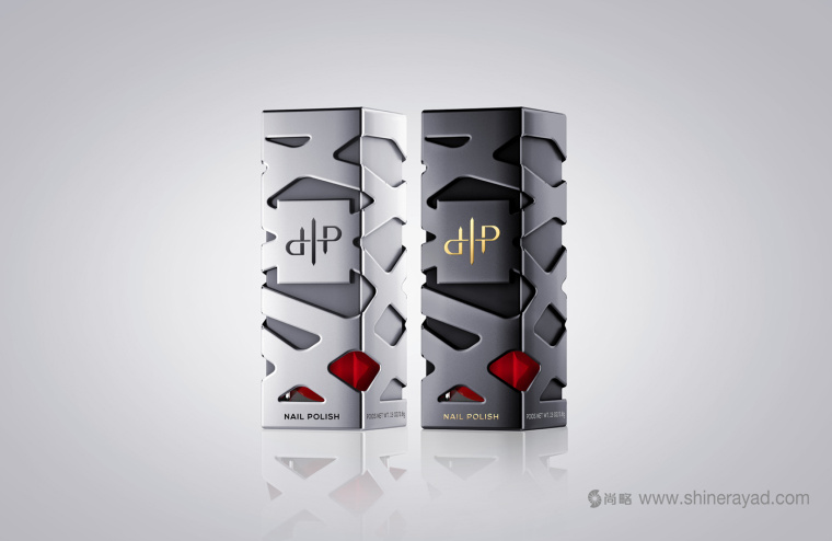 LaPierre 指甲油品牌浮雕鏤空風(fēng)格包裝設(shè)計(jì)-上海包裝設(shè)計(jì)公司