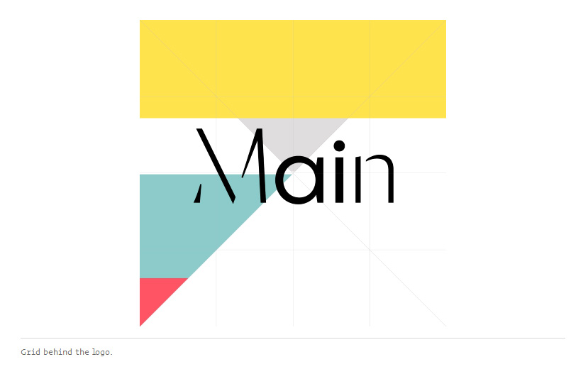 靈活多變簡(jiǎn)約logo設(shè)計(jì)VI設(shè)計(jì)-洛杉磯博物館The Main更新品牌形象