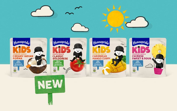 Homepride Kids兒童食品包裝設(shè)計,簡潔有創(chuàng)意的兒童游戲插畫設(shè)計 Homepride Kids兒童食品包裝設(shè)計,簡潔有創(chuàng)意的兒童游戲插畫設(shè)計