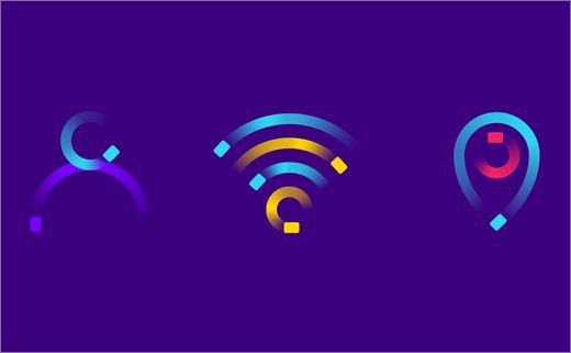 Hiyacar汽車共享平臺(tái)品牌形象設(shè)計(jì)-logo設(shè)計(jì)VI設(shè)計(jì)，完美的動(dòng)態(tài)多彩漸變風(fēng)格