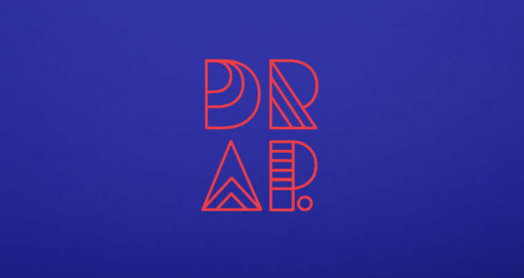 Drap廣告公司VI設計/公司視覺識別VI形象設計，極具吸引力的配色與線條插畫