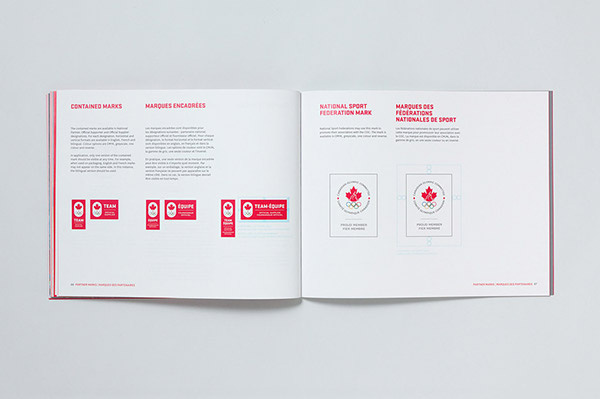 加拿大奧委會logo設(shè)計(jì)VIS設(shè)計(jì)視覺識別手冊-上海logo設(shè)計(jì)VI設(shè)計(jì)公司欣賞