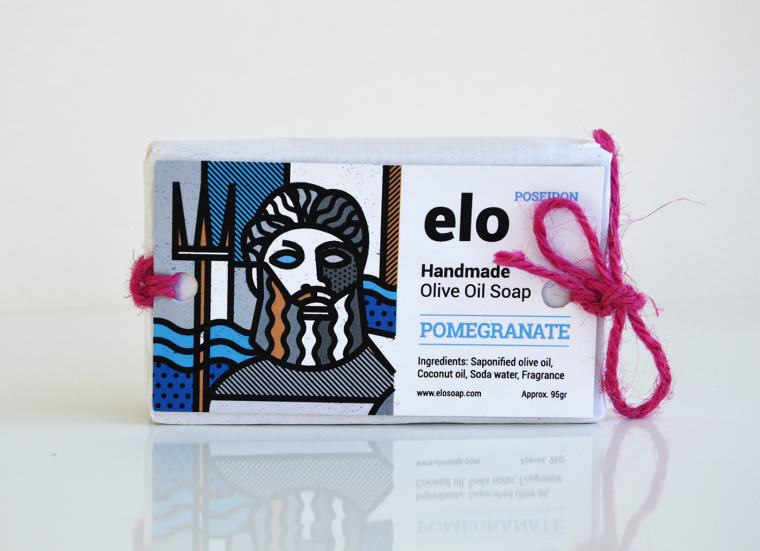 Elo希臘100%橄欖油純天然手工肥皂包裝設計“神話人物插畫“篇-上海包裝設計公司 Elo希臘100%橄欖油純天然手工肥皂包裝設計“神話人物插畫“篇-上海包裝設計公司