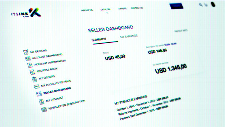 ITSINK 時尚電商網(wǎng)站logo設(shè)計－上海logo設(shè)計公司