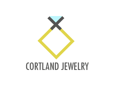 Cortland珠寶logo設(shè)計(jì)