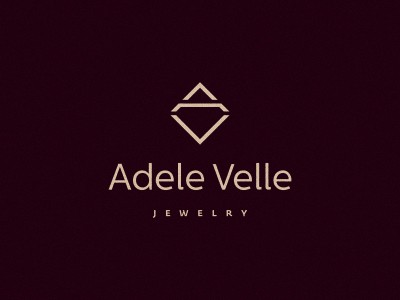 阿黛爾Velle珠寶logo設(shè)計(jì)