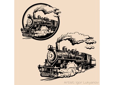 黑色機車logo設(shè)計