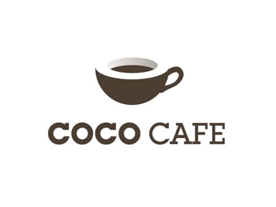 布朗咖啡杯的logo設(shè)計