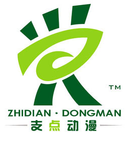 正是用眼睛來做原型，進(jìn)行構(gòu)思變形制作的。簡單的筆畫勾畫了眼睛和睫毛，很生動，而且符合行業(yè)特點。通過支點動漫公司logo的“這雙眼睛” ，仿佛看到了這個企業(yè)蓬勃的動力和朝氣，又好像看到了他對動漫行業(yè)的熱情和執(zhí)著。