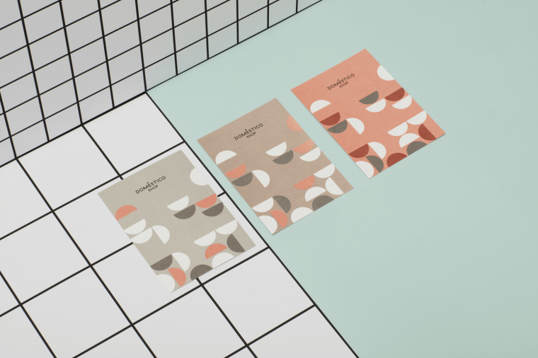 Mucho設(shè)計師品牌家居用品在線電商商城logo設(shè)計品牌形象VI設(shè)計,有趣的半圓元素