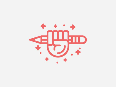 手加鉛筆設計公司logo設計