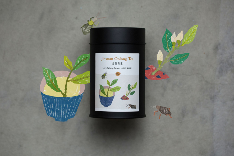 臺灣芳香茶茶葉包裝設(shè)計”臺灣自然植物插畫篇“ 臺灣芳香茶茶葉包裝設(shè)計”臺灣自然植物插畫篇“